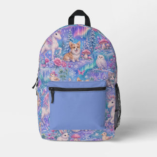 Sac À Dos Imprimé Amis de la forêt d'Aurora