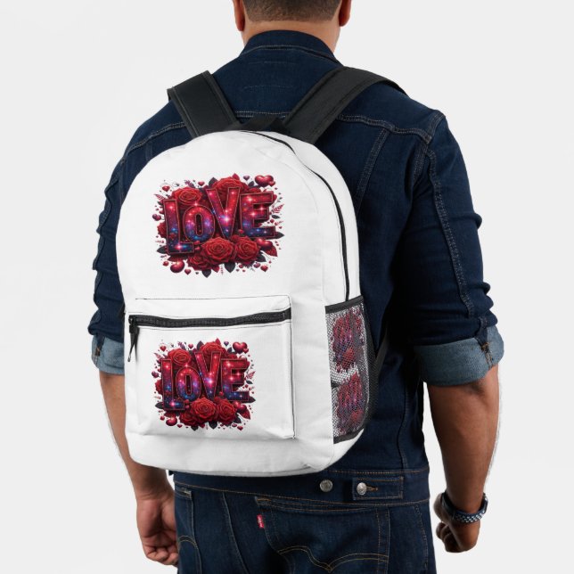 Sac À Dos Imprimé Amour  (Insitu (Modèle))
