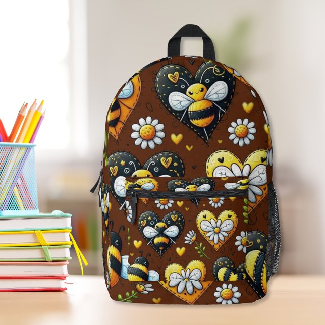 Sac À Dos Imprimé Amour de bourdon (Créateur téléchargé)