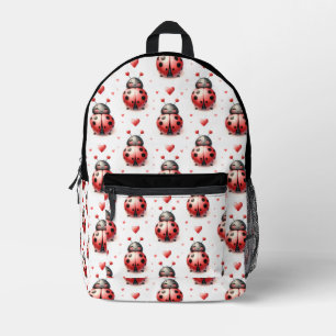 Sac À Dos Imprimé Amour de coccinelle