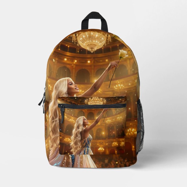 SAC À DOS IMPRIMÉ AMOUR DE L'OPÉRA (Recto)