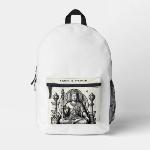 Sac À Dos Imprimé Amour et sérénité paisible