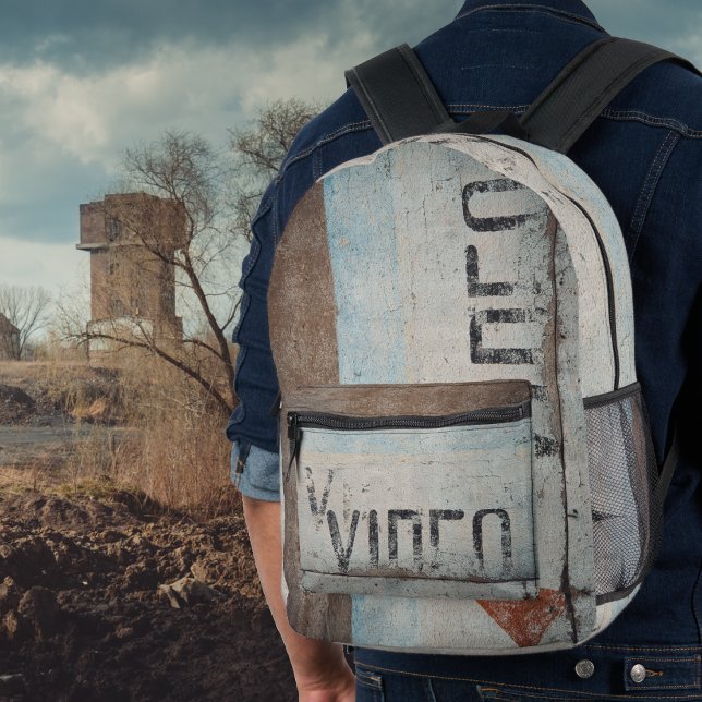 Sac À Dos Imprimé Amoureux de cinéma cinéphile de style loft urbain (Créateur téléchargé)