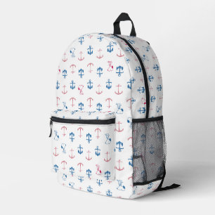 Sac À Dos Imprimé Ancre nautique Snoopy Motif