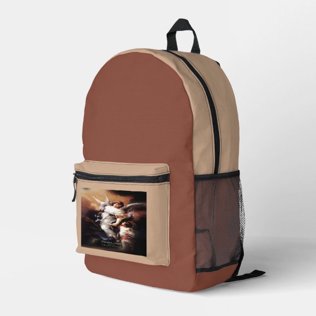 Sac À Dos Imprimé Ange gardien (Coin arrière droit)