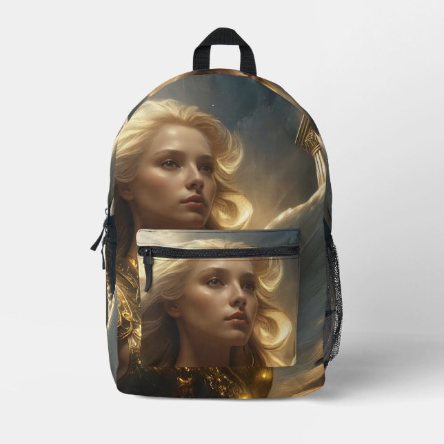 SAC À DOS IMPRIMÉ ANGES (Recto)