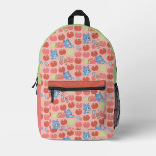 Sac À Dos Imprimé Anime Tom, Jerry et Tuffy Apple Motif