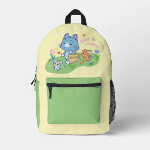 Sac À Dos Imprimé Anime Tom, Jerry et Tuffy Picnic