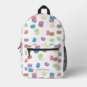 Sac À Dos Imprimé Aquarelle Pastel colorée Macarons français