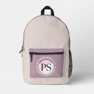Sac À Dos Imprimé Aquarelle pastel Voyage promotionnel et d'entrepri