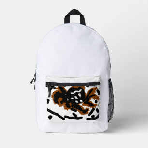 Sac À Dos Imprimé Araignée amour latte