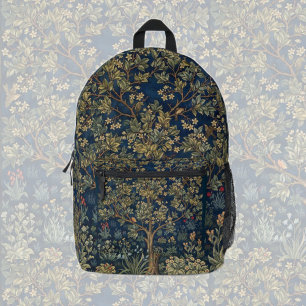 Sac À Dos Imprimé Arbre de vie vintage de William Morris