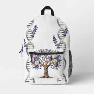 Sac À Dos Imprimé Arbre moléculaire de la vie Chimie et biologie Flo
