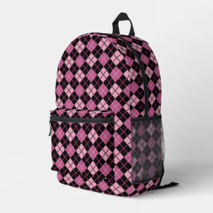 Sac À Dos Imprimé Argyle Pattern