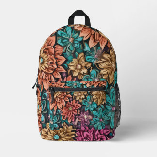 Sac À Dos Imprimé Arrangement de Flower