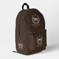 Arrière - plan Brown du logo de l'université perso