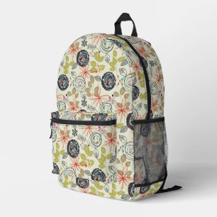Sac À Dos Imprimé Arrière - plan floral 2 2
