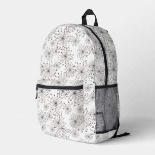 Sac À Dos Imprimé Arrière - plan floral rétro