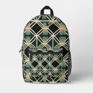 Sac À Dos Imprimé Art déco