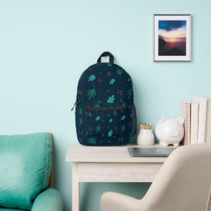 Sac À Dos Imprimé Art feuille