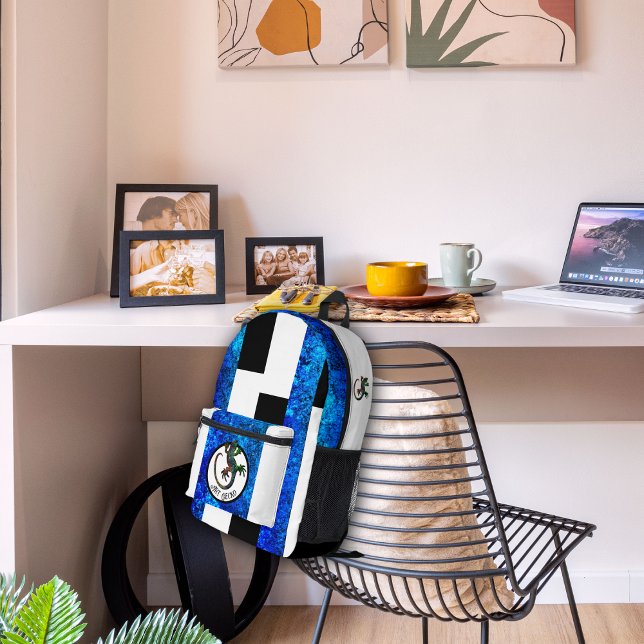 Sac À Dos Imprimé Art Gecko (Créateur téléchargé)