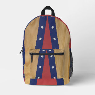 Sac À Dos Imprimé Art inspiré par l'Amérique Drapeaux, Jerseys & 4