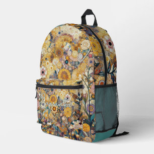 Sac À Dos Imprimé Art Nouveau Style Art Nouveau Art fin peinture flo