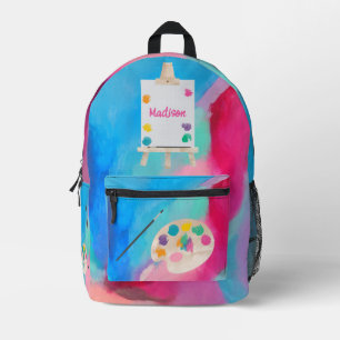 Sac À Dos Imprimé Art Peinture Artiste Peinture École