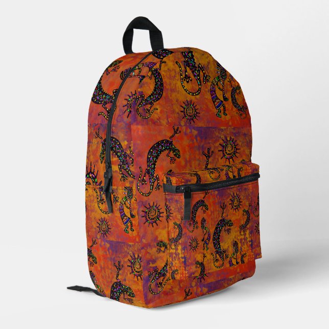 SAC À DOS IMPRIMÉ ART SUD-OUEST (Coin arrière gauche)