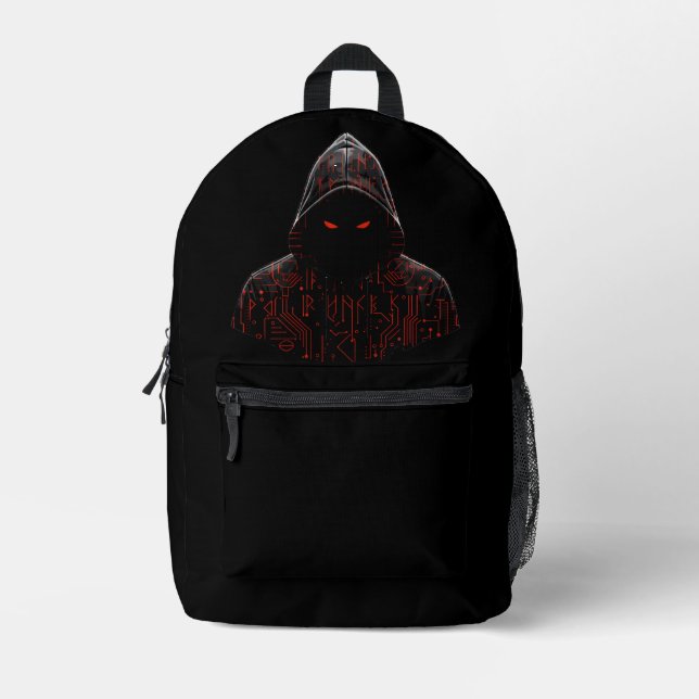 Sac À Dos Imprimé Assassin Cybernétique (Recto)