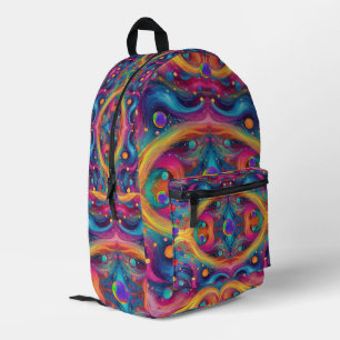 Sac À Dos Imprimé Astrologie planète espace galaxie univers