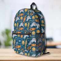 Astronaut de singe spatial, Monogramme d'enfant pe