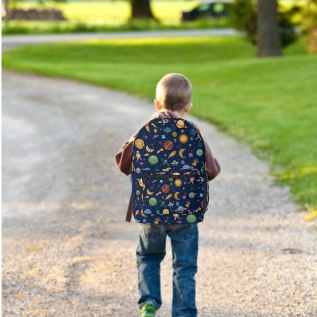 Sac À Dos Imprimé Astronauts Planètes de l'espace, retour à l'école (Créateur téléchargé)