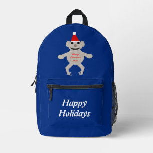 Sac À Dos Imprimé Australie Noël Koala Ours personnalisé