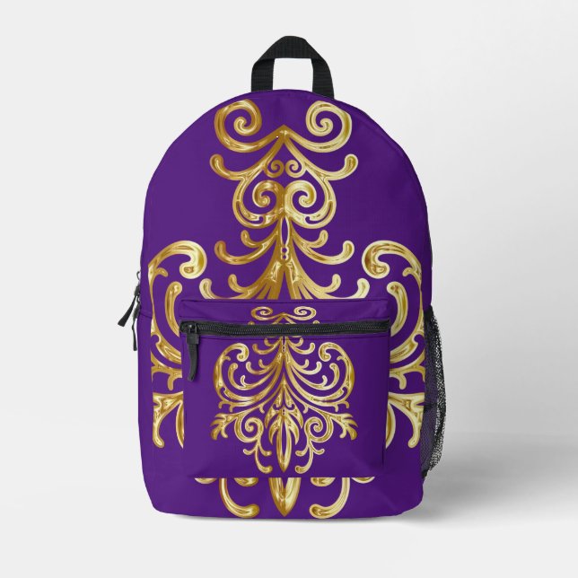 Sac À Dos Imprimé Autorité des cadeaux de Noël® (Recto)