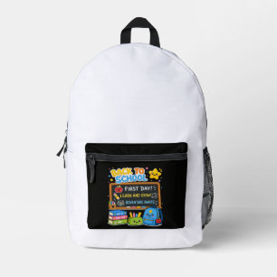 Sac À Dos Imprimé Aventures du premier jour de rentrée des enfants