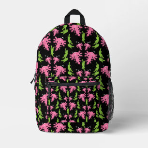 Sac À Dos Imprimé Axaotl Salamander Cadeau Enfants