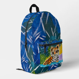 Sac À Dos Imprimé Baby Tiger "Art by Kids"