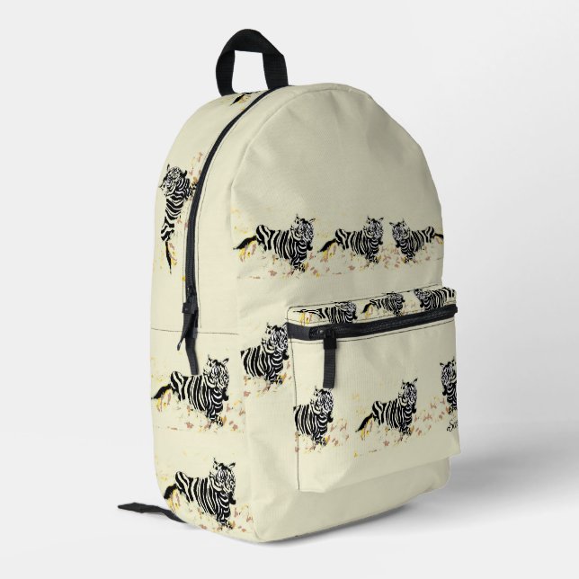 Sac À Dos Imprimé Back Pack : En Cours : (Coin arrière gauche)