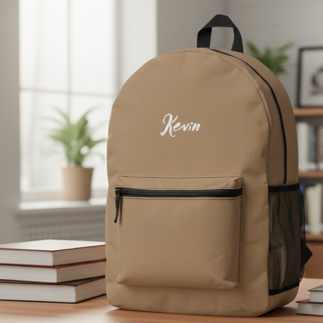 Sac À Dos Imprimé Backpack with initials of the name, school bag (Créateur téléchargé)