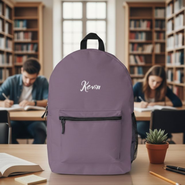 Sac À Dos Imprimé backpack with initials of the name, school bag (Créateur téléchargé)