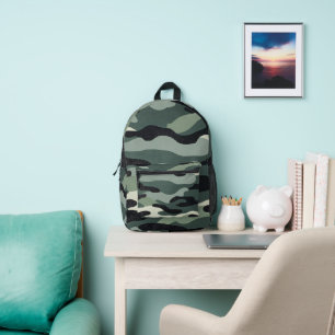 Sac À Dos Imprimé Bagpack - armée - vert