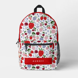 Sac À Dos Imprimé Baies et cerises Motif modernes