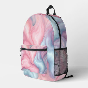 Sac À Dos Imprimé Barbe à papa abstraite