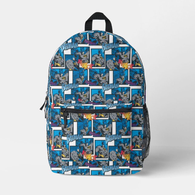 Sac À Dos Imprimé Batman Knight FX - Motif 30A Thwack/Fwooshh (Recto)