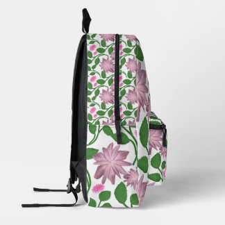 Sac À Dos Imprimé Beau motif floral coloré