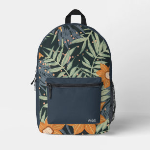 Sac À Dos Imprimé Beau Tropical