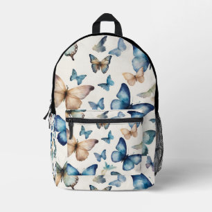 Sac À Dos Imprimé Beautés Papillons