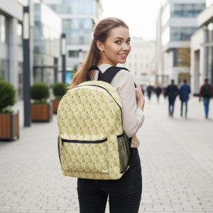 Sac à dos imprimé Belle