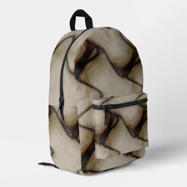 Sac À Dos Imprimé Belle abstraction laisse une impression durable (Coin arrière gauche)